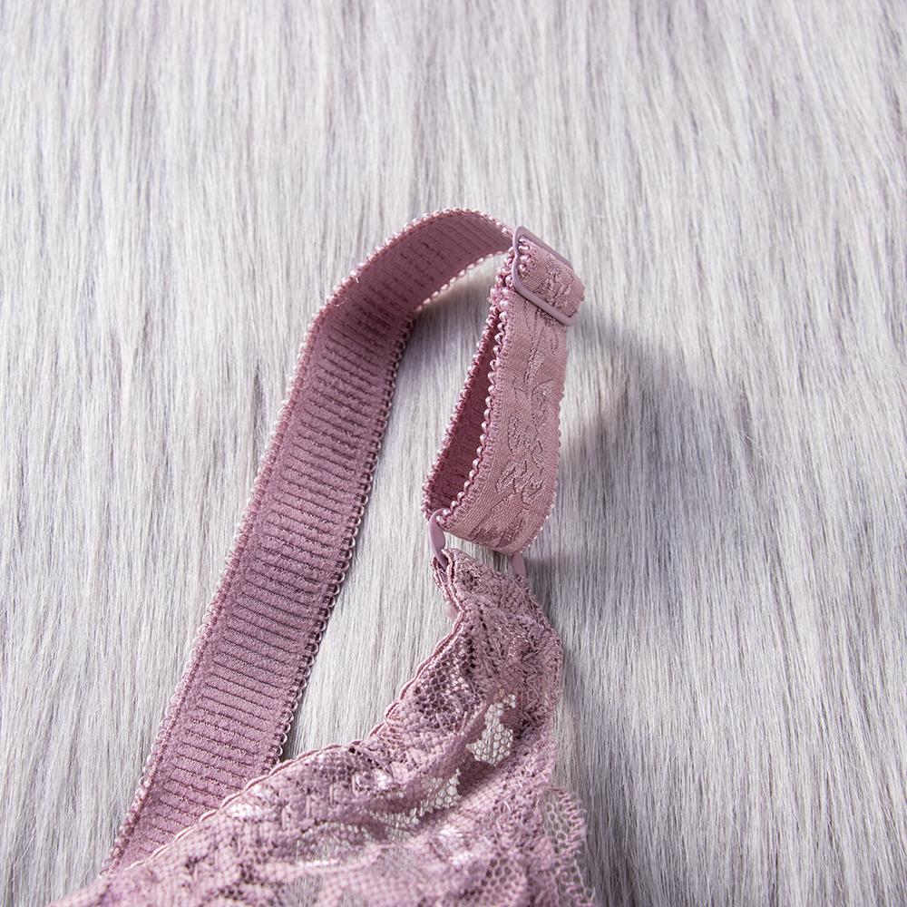 Женское нижнее белье больших размеров, модное стальное кольцо, бюстгальтер большого размера, кружевной тонкий бюстгальтер с цветочным принтом, удобный однотонный бюстгальтер в сборе