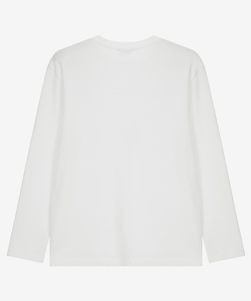 MINDBRIDGE [Warm] Waffle Texture Brushed T-Shirt - 4 Colors