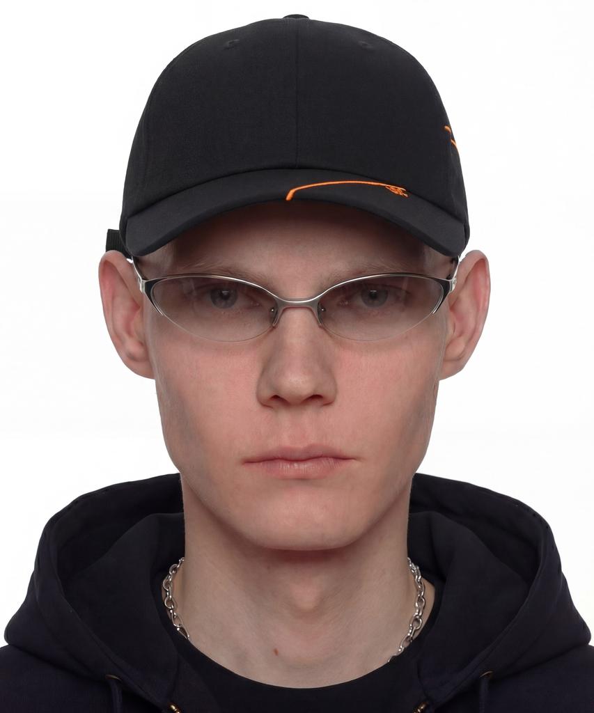Кепка с логотипом Eondeokeonteulol из хлопка Tech Pack / Blade / Оранжевая