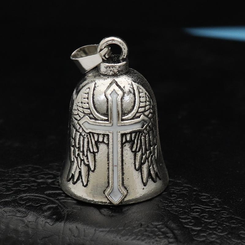 Ретро Металлический Брелок для Ключей с Подвеской-Колокольчиком - Украшение для Автомобиля и Сумки