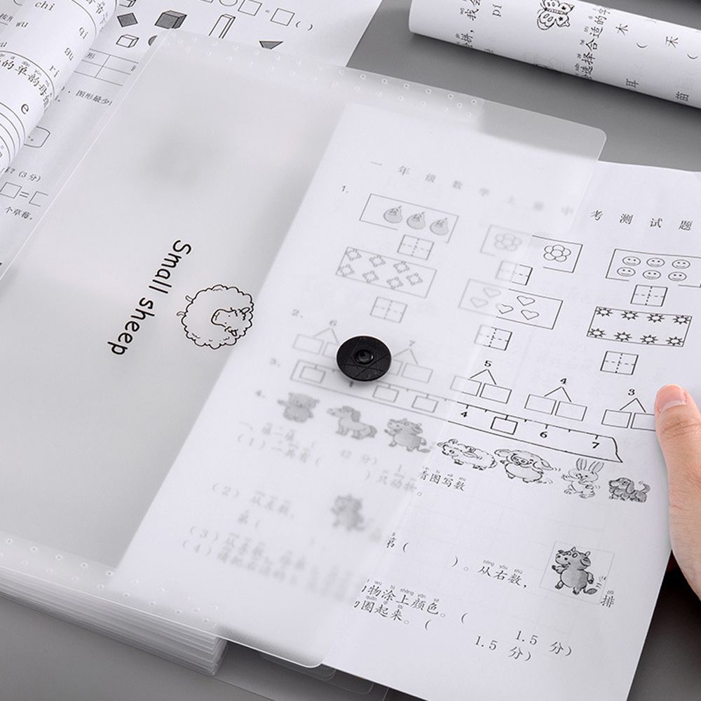 Stationery Storage Pocket File Storage Bag Ticket Holder A4 File Folder Organ Bag Document Bag