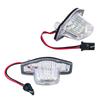 Car Number License Plate LED Light White For Honda Crv Fit Odyssey Jazz Hrv Frv CR-V Stream 12V SMD 18 LED Number Lamp