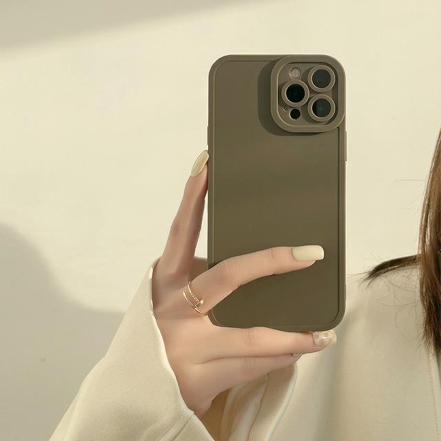 Матовая задняя крышка Jane Ins для Iphone 13 14 Pro Max 12 Mini 11 Promax 8 7 Plus Xsmax X Xr, мягкий силиконовый чехол для телефона, чехол-капа