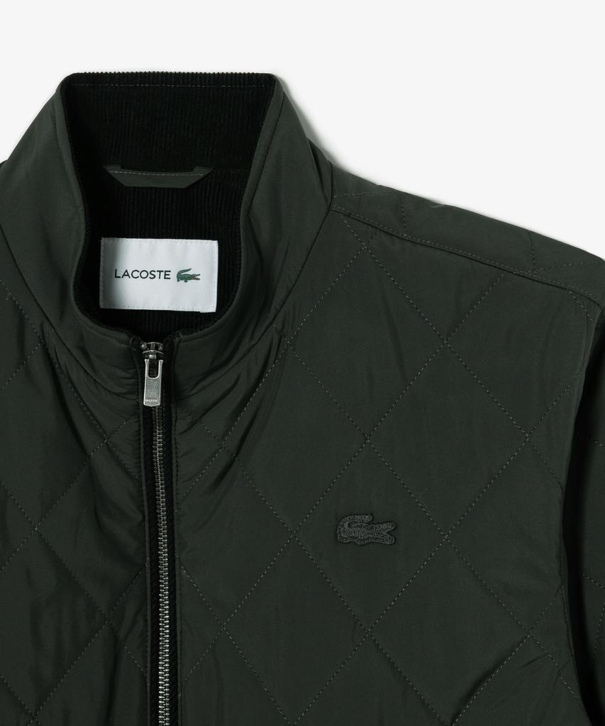 LACOSTE Men'S High-Neck Diamond Quilted Padded Jacket Bh970E-56N L7A