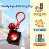 Funny Traffic Light Backpack Charm Simulation Car Keychain Charm  For Adults Kids