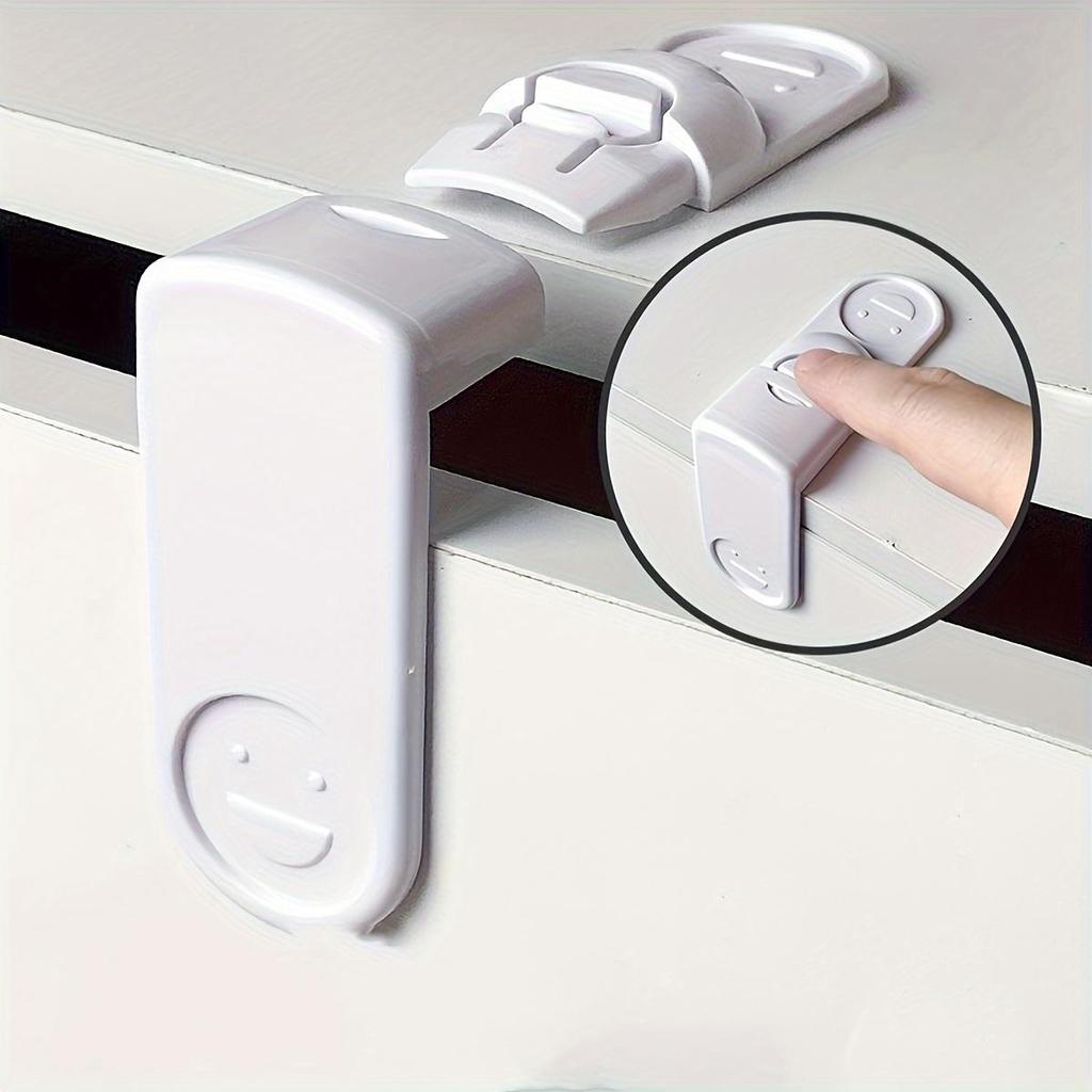 Child Safety Lock, Corner Buckle, Cabinet Lock, Anti Pinch Hand Anti Opening, Baby Lock, Non Punching Cabinet Door Lock, Child Lock