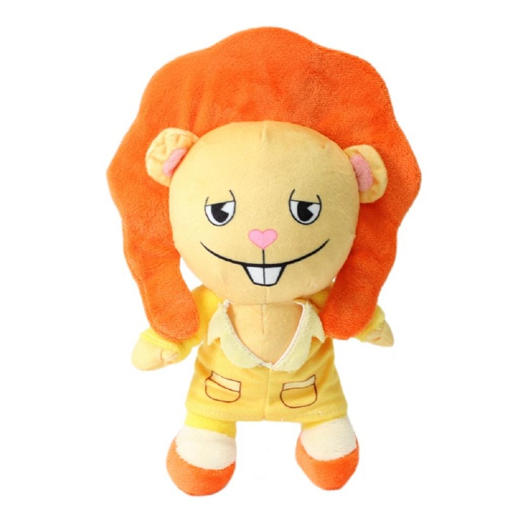 25CM HTF Happy Tree Friends Anime Happy Tree Friends Soldier Fliqpy Plush Toys Dolls Military Flipy Doll Plush Toy for Kids Gift