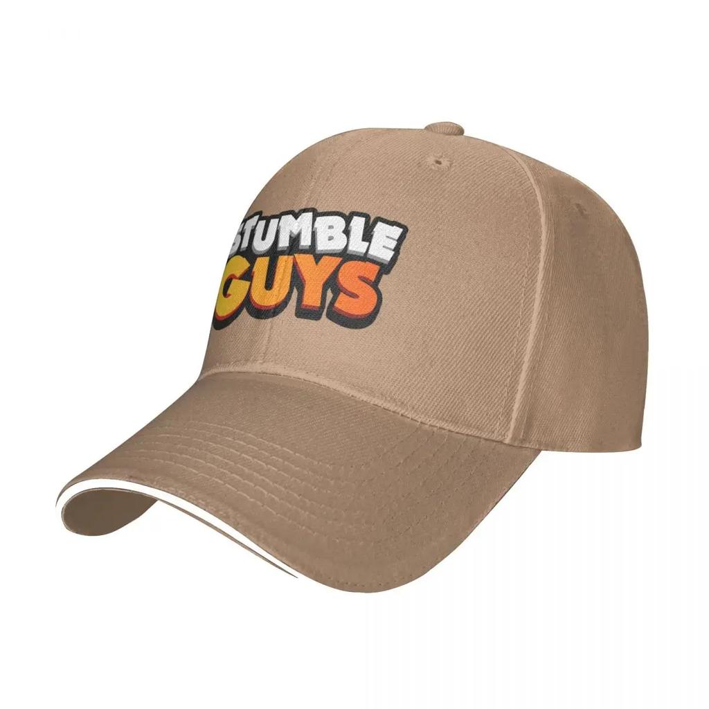Бейсбольная кепка Stumble Guys Cartoon Hip Hop Game Sandwich Caps Unisex Adjustable Caps Hat Sport