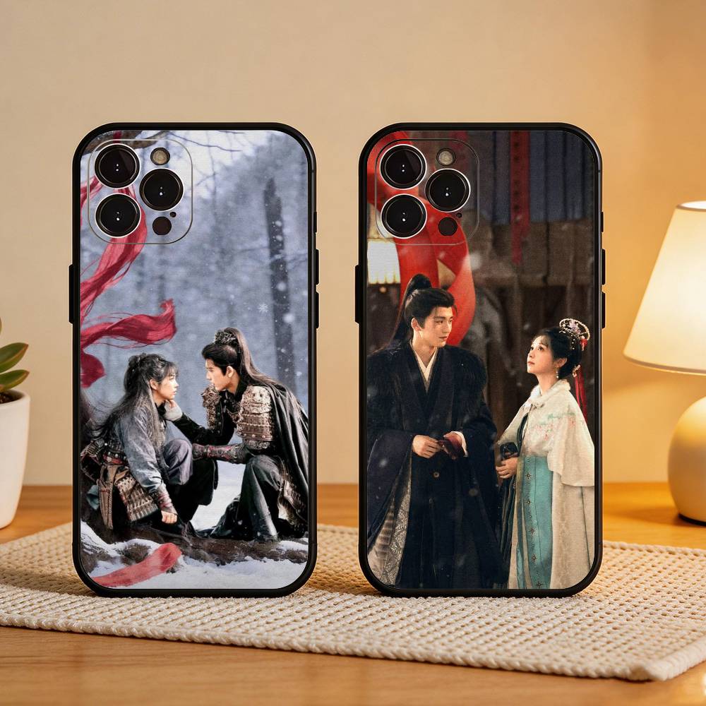 Чехол для телефона из сериала «Погоня за нефритом» для iPhone 17 16 15 14 13 12 11 Pro Max Plus, 5G, мягкий черный чехол