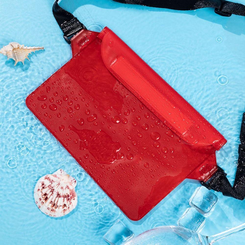 Многослойная водонепроницаемая поясная сумка для хранения подводного плавания Водонепроницаемая сумка для телефона Songkran