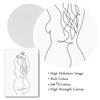 Naked Female Body Positive Art Curvy Drawing Posters  Minimalist Wall Art Canvas Print Painting Nude Woman Decorative Pictures