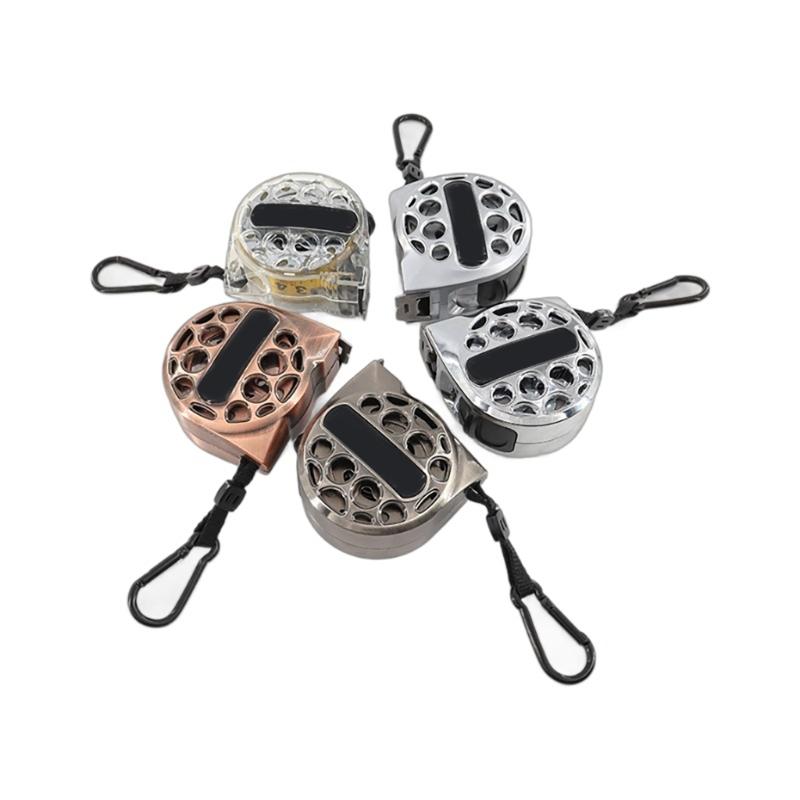 300см Полая измерительная лента Рулетка со скользящим фиксатором Зажим для ремня Нержавеющая Метрическая линейка для промышленности Дома