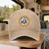 Jt Bike Adventure Vintage Washed Baseball Cap Retro Duckbill Hat Adjustable Unisex Outdoor Sports Daily Wear Party Gift