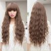 Женщины Леди Длинные Вьющиеся Волнистые Волосы Косплей Парики Парики Наращивание Волос