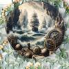 Винтажная металлическая жестяная табличка в морском стиле, водонепроницаемая, для декора помещений и улицы