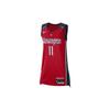 Nike Женский свободный прямой топ с логотипом команды WNBA Washington Mystics, красного цвета 9Z2B7BWRP-001