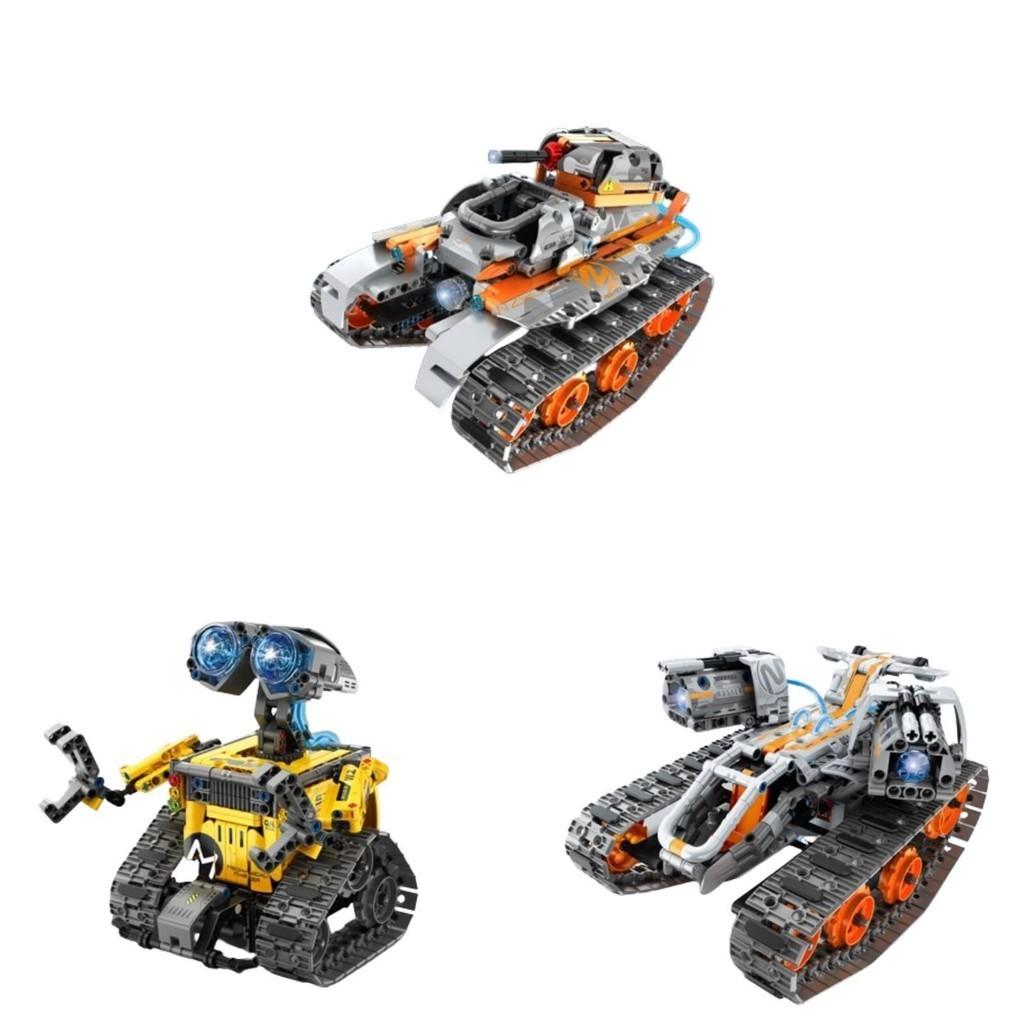 Diy Electric Remote Control Robot Blocks For Boys Children's Day Gift**