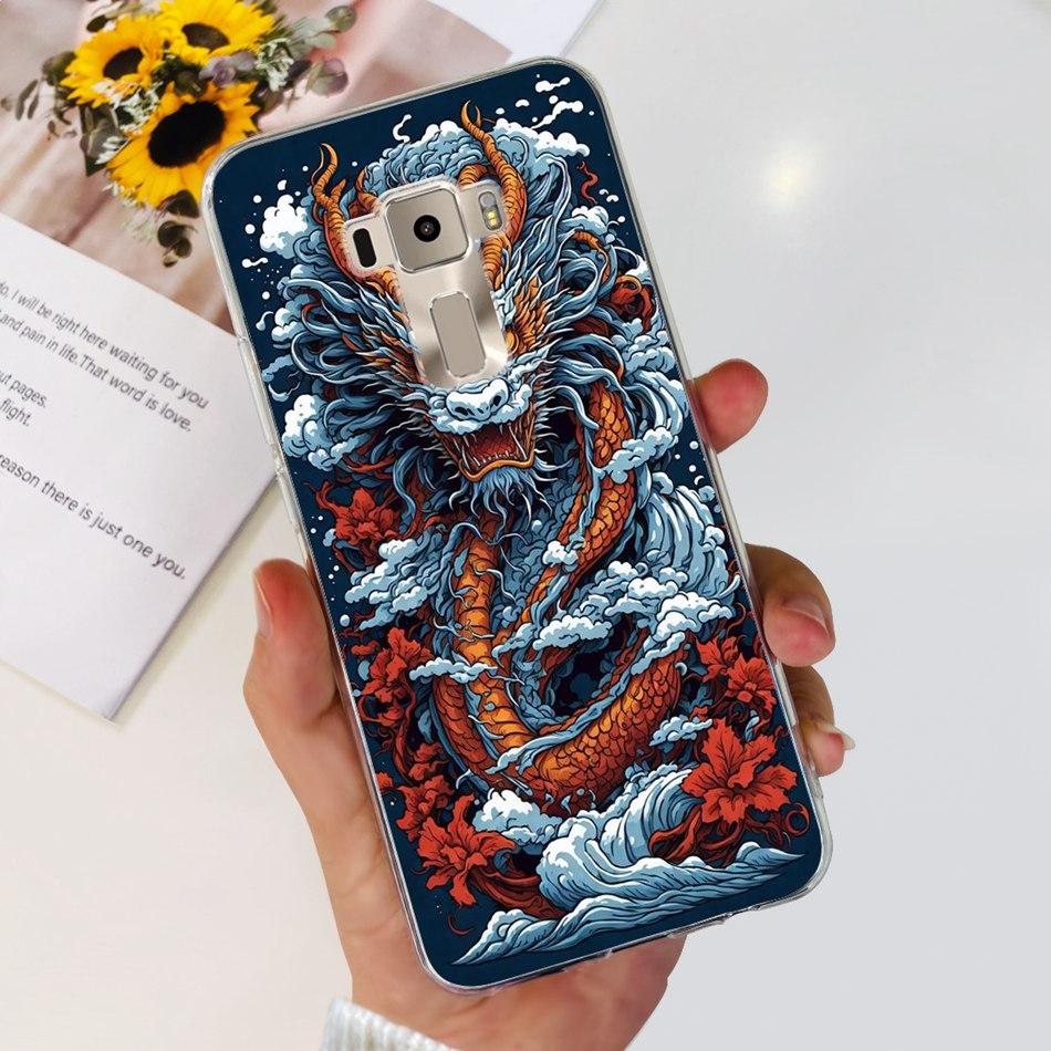 Для Asus Zenfone 3 ZE520KL ZA520KL Милый Чехол-Телефон с Мультяшной Пандой Для Asus Z017D Z017DA Z017DB Z017DC 5.2" Мягкий Силиконовый TPU Чехол