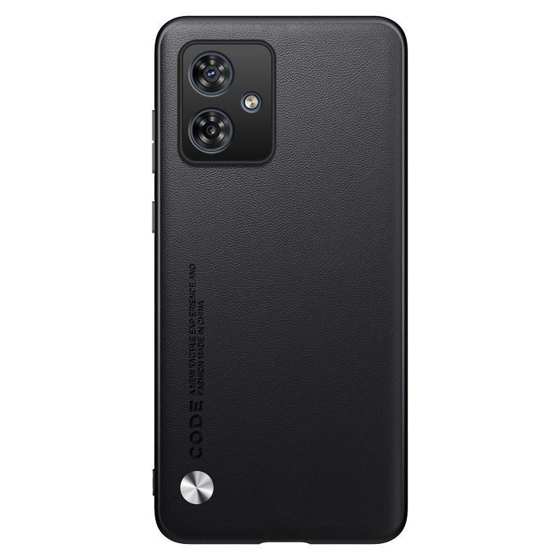Чехол из ПУ кожи для телефона Motorola G56 G86 G05 G54 G34 G24 G14 G15 G35 G45 G55 G75 Однотонная задняя крышка-кожа для Moto G84 G85 G54