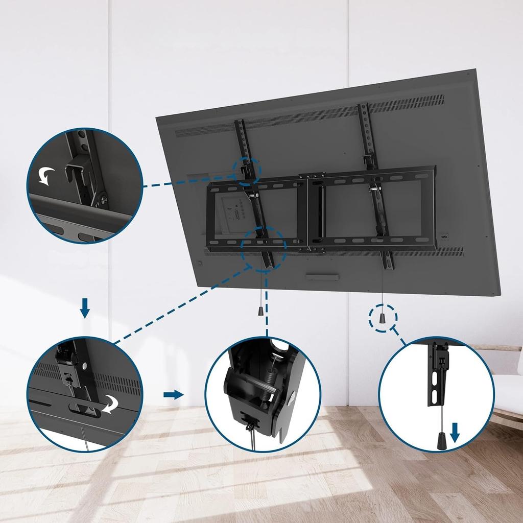 Bontec TV Wall Mount 37-82 Inch Ultra Durable Vesa 600x400mm