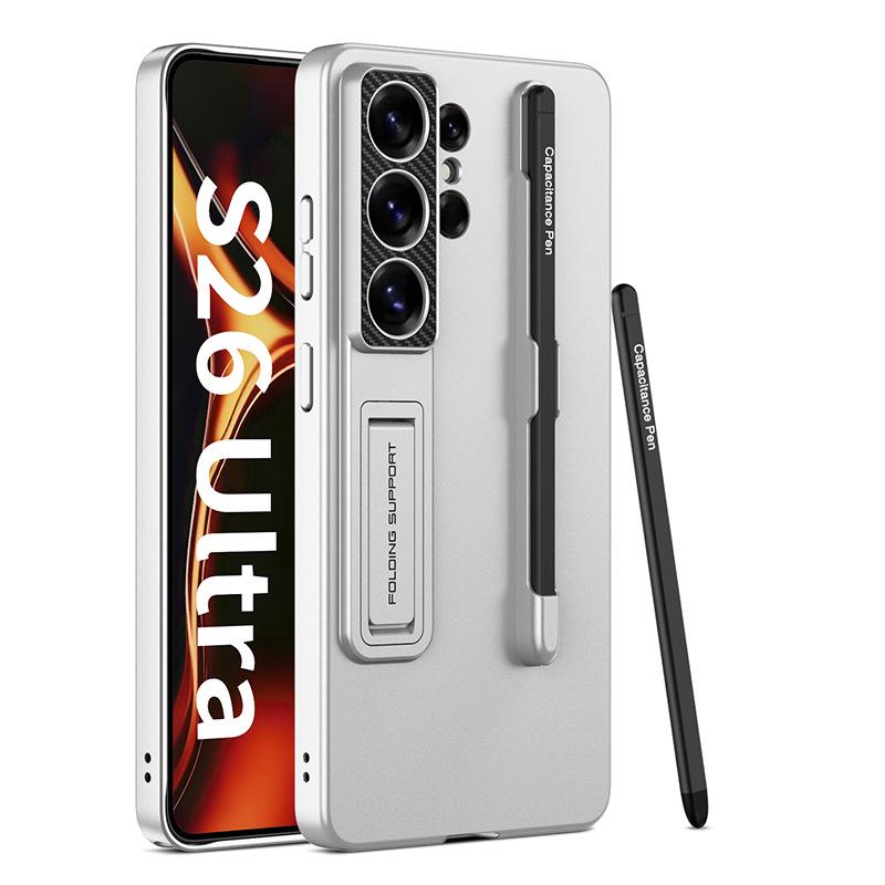 Защитный чехол Samsung S26 Ultra ударопрочный, со слотом для стилуса и наконечником, силикон и жесткий корпус