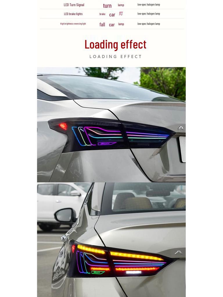CSL RGB Дневные ходовые огни и последовательные указатели поворота для задних фонарей Nissan Altima 2019-2025