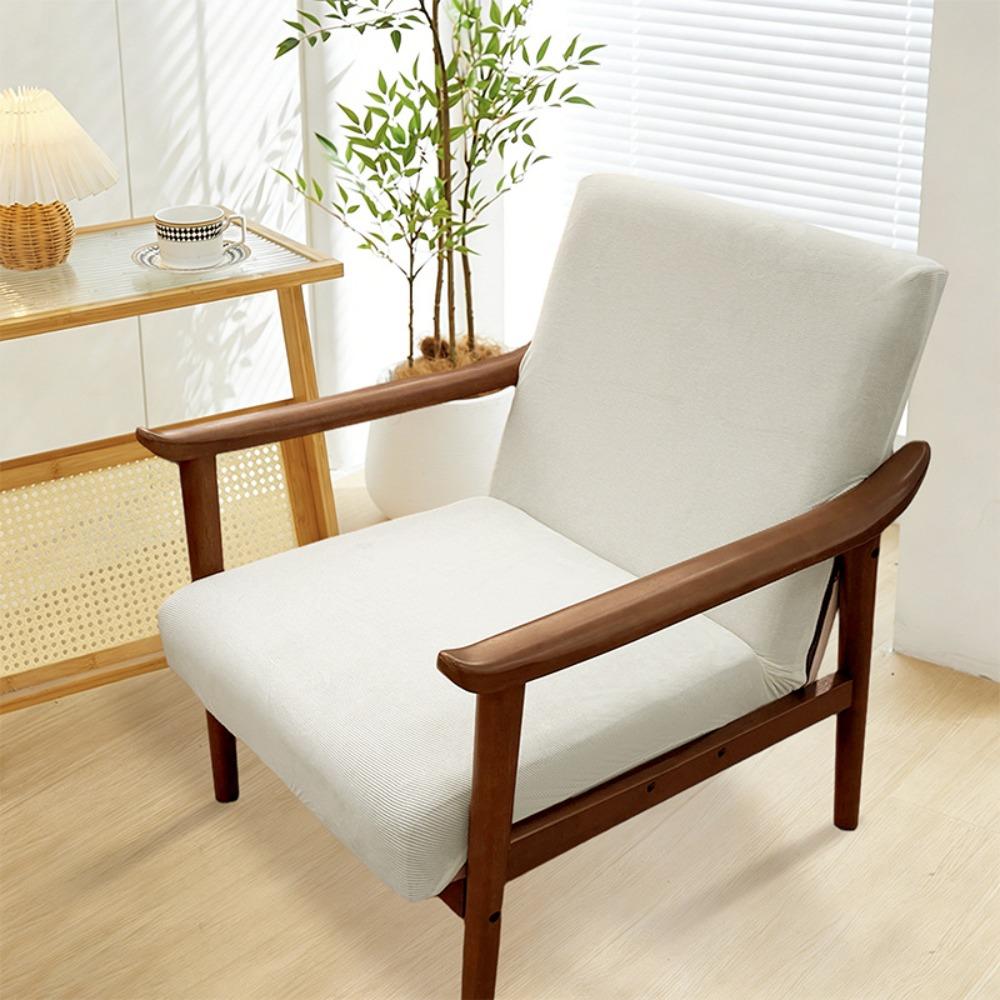 Jacquard Armchair Cover Elastic Single Sofa Cover Wooden Arm Chair Cover For Household Hotel