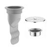 Metal Silicone Round Shape Deodorant Floor Drain Seal Check Valve for Bathroom