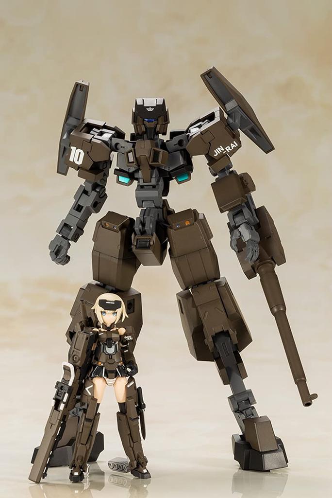 Kotobukiya Frame Arms Girl Hand Scale Gourai with Jinrai Armor Height 173mm NON Scale Plastic Model FG106 Approx.