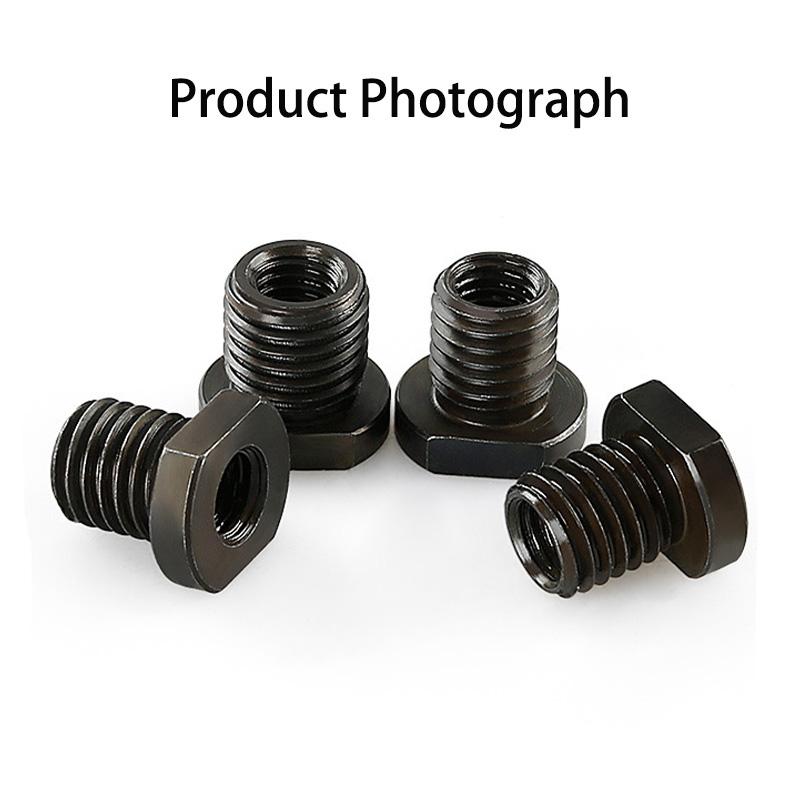 Адаптер для угловой шлифовальной машины, M10 - M14/M16, простая установка, быстрая замена, преобразователь резьбы для интерфейса полировальной машины