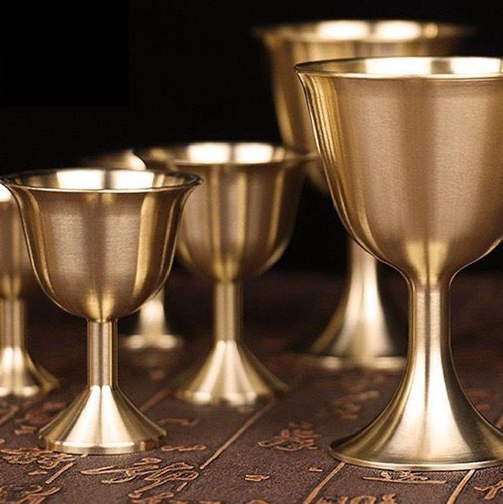 Drinking Metal Barware Chalice Whiskey Bar Tools Drinkware Stemware Goblet Liquor Cups Wine Cups