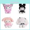 Оптовая милая мультяшная плюшевая игрушка Sanrio Kuromi, детская кукла, подарок