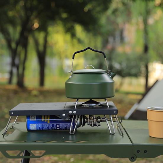 Портативный походный чайник для воды с ручкой емкостью 1,35/1,6 л, пищевой глиноземный горшок для приготовления кипящей воды, чая с молоком, уличный кофейник для