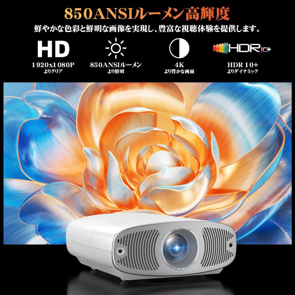 С официальным проектором BETTDOW 850ANSI FHD полностью закрытый пылезащищенный проектор с длительным сроком службы полностью автоматическая коррекция экрана совместим с 4K 20 Вт