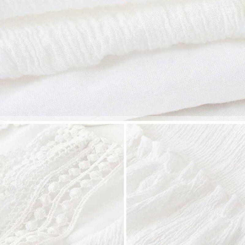 Детское платье для девочек, летнее кружевное платье принцессы с открытой спиной, юбка на подтяжках, белая