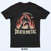 Death Metal Grim Reaper Guitar Funny Heavy Rock Music T-Shirt