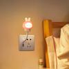 USB ночник светодиодный милый мультяшный ночник медведь цыпленок котенок для детской спальни украшение прикроватная лампа