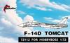 Lambo Models 1/72 F-14D Интерьер 3D Декаль (для Hobby Boss) Наклейка для пластиковой модели LNB72112 (Самолет)