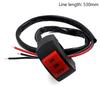 Универсальный мотоциклетный переключатель света на руле, 3 провода, кнопка управления включением/выключением фары