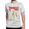 Рок-группа 90-х Мужские Женские Футболки Thin Lizzy Повседневные Футболки Короткий Рукав Круглый Вырез Футболка Чистый Хлопок Оригинальные Топы