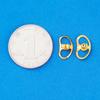 Set of 4 Adjustable Earring Support Backs for Large Earrings Practical Ear Closures Plug Ear Lobe Support Patches