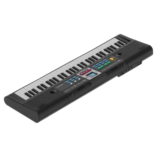61-Key Electronic Piano, Electronic Keyboard, Guitar, Convenient, Adjustable, Sound Effects Control, Recording Function, Multi-Function