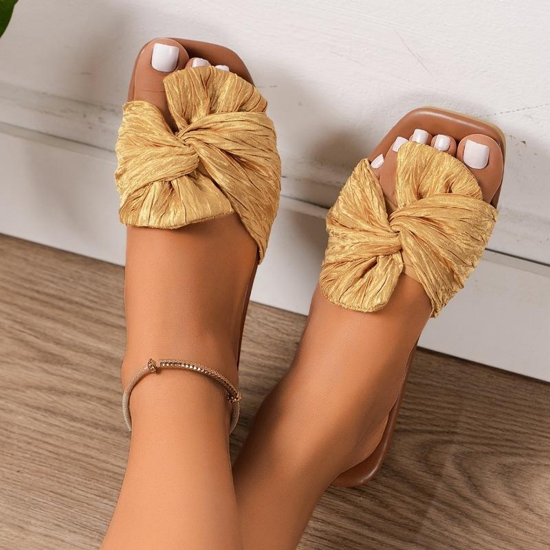 Fashion Sandals Summer Woman Slippers Fashion Brand Casual Slides Ladies Flat Shoes Woman Peep Toe Beach Outdoor Sandals