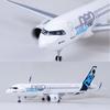 Модель самолета 47 см для Prototype Airlines 320 Neo игрушечные самолеты для мальчиков Коллекционный подарок Дисплей со светодиодной подсветкой и колесами