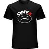 Onyx Bacdafucup Рэп Хип-хоп Музыка Мужская Винтажная Футболка Короткий Рукав Смешной Топ Черный