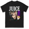 Футболка Juice Wrld Мужская Женская Топы Унисекс Футболки 100% Хлопок