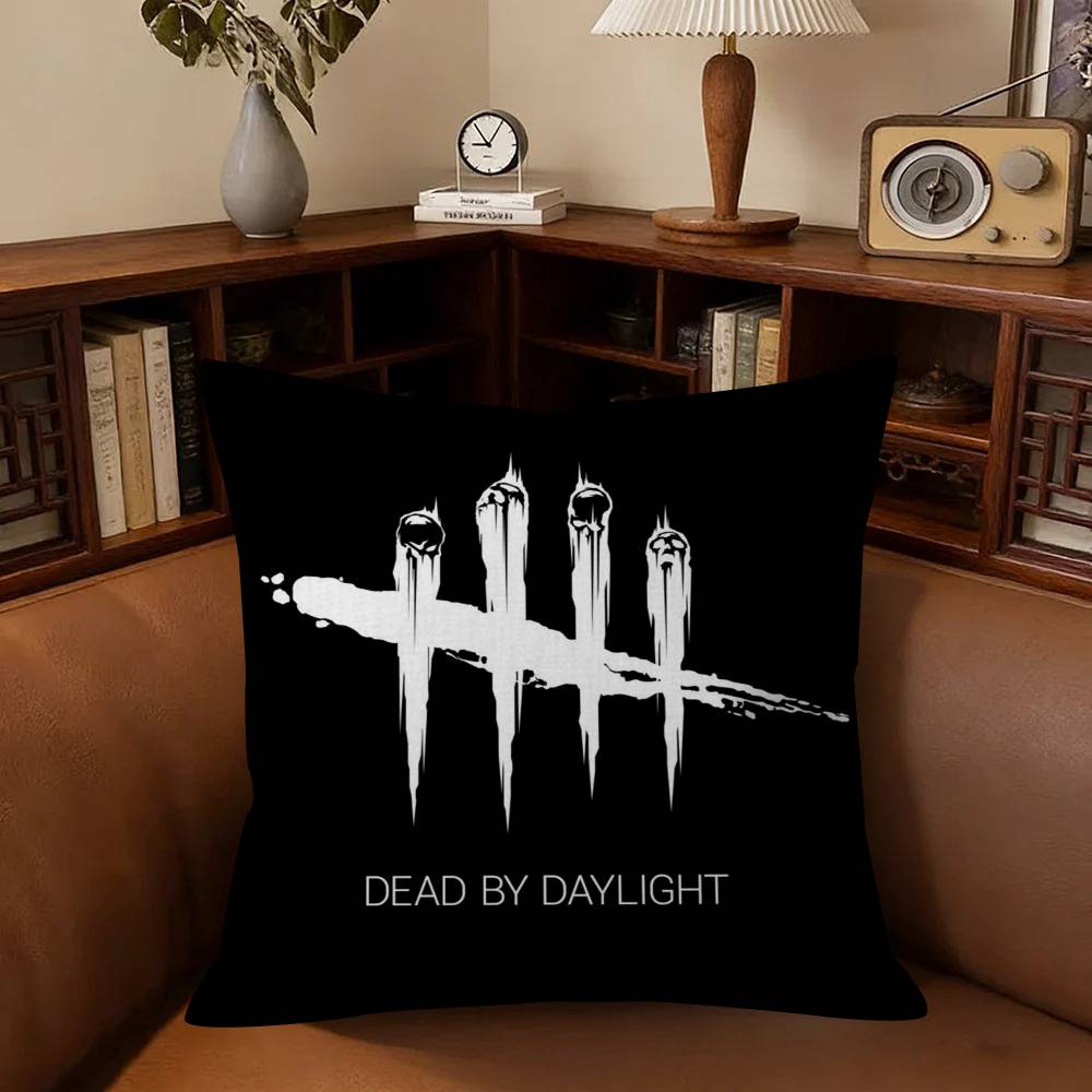 Game D-Dead By D-Daylight Cushion Cover Pillow Cover Decor Pillowcase Printed Cushion Case For Couch