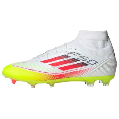Кроссовки Adizero F50 League Mid FG MG Pure Victory Pack Женские Белый Cloud-White Ярко-Красный IE1459