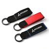 gzbf5 Zinc Alloy Keychain Car Emblem Keyring Pendant Buckle For Mitsubishi Lancer EX Asx Outlander Pajero L200 Galant Auto Accessories