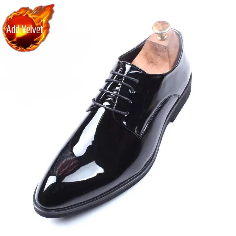 Autumn Winter Social Shoe for Men 2024 Trend New Dress Shoes Man Elegant and Classic Cheap Liquidation Luxury Designer Italian